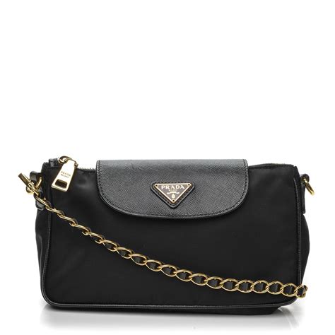 prada bandoliera tessuto saffiano nero tu crossbody bag|prada bandoliera saffiano review.